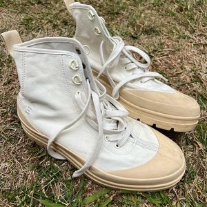Everlane Canvas Boot Shoes
